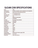 SJCAM | C300 | 4K WiFi POCKET